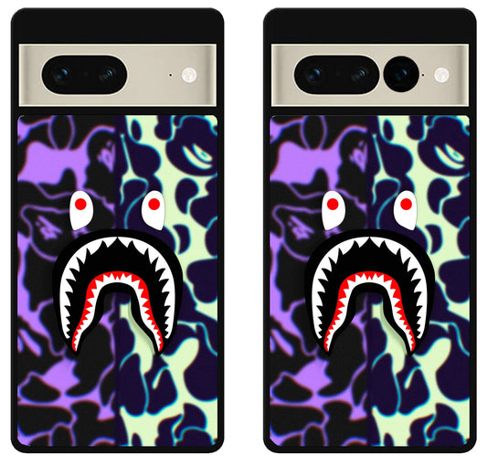 Bape Camo Shark Face Google Pixel 7 | 7 Pro Case