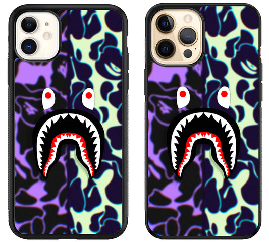 Bape Camo Shark Face iPhone 12 | 12 Mini | 12 Pro | 12 Pro Max Case