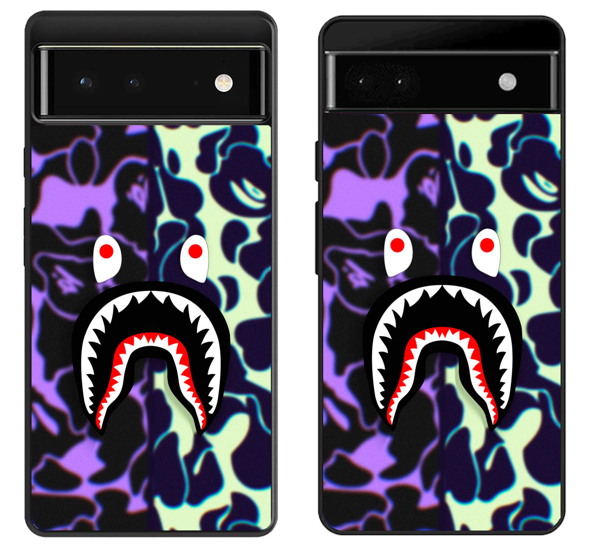 Bape Camo Shark Face Google Pixel 6 | 6A | 6 Pro Case