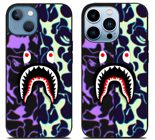 Bape Camo Shark Face iPhone 13 | 13 Mini | 13 Pro | 13 Pro Max Case