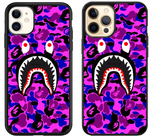 Bape Shark Camo iPhone 12 | 12 Mini | 12 Pro | 12 Pro Max Case