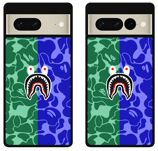 Bape Shark Camo Google Pixel 7 | 7 Pro Case