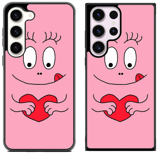 Barbapapa Cute Pinky Samsung Galaxy S23 I S23+ I S23 Ultra Case