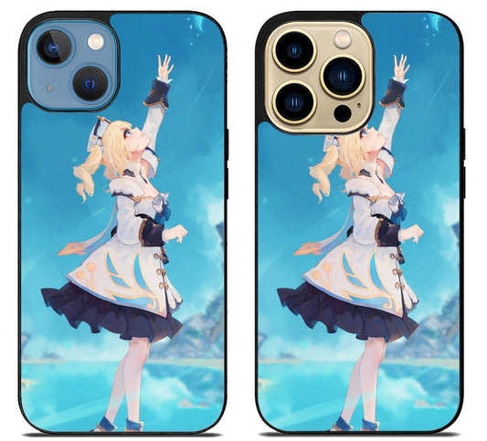Barbara Genshin Impact Cute iPhone 14 | 14 Plus | 14 Pro | 14 Pro Max Case