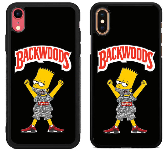 Bart Shimpson Black Backwoods iPhone X | XS | XR | XS Max Case