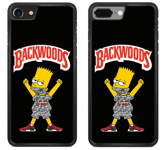Bart Shimpson Black Backwoods iPhone 8 | iPhone 8 Plus Case