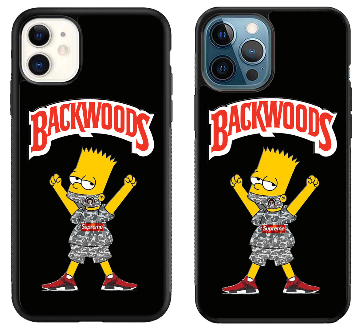 Bart Shimpson Black Backwoods iPhone 11 | 11 Pro | 11 Pro Max Case