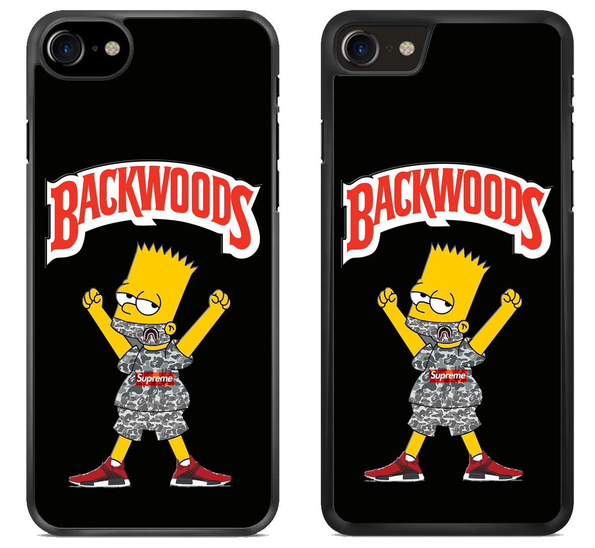 Bart Shimpson Black Backwoods iPhone SE 2020 | iPhone SE 2022 Case