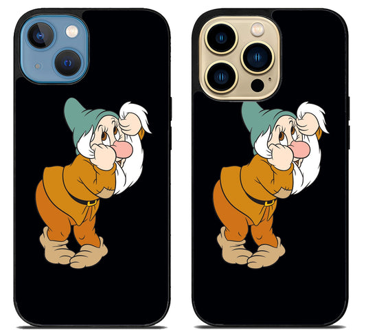 Bashful Snow White Cover iPhone 14 | 14 Plus | 14 Pro | 14 Pro Max Case