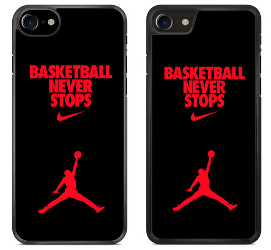 Basketball Never Stops iPhone SE 2020 | iPhone SE 2022 Case