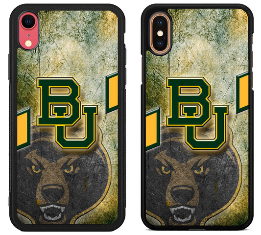 Baylor University Bears Background iPhone X | XS | XR | XS Max Case