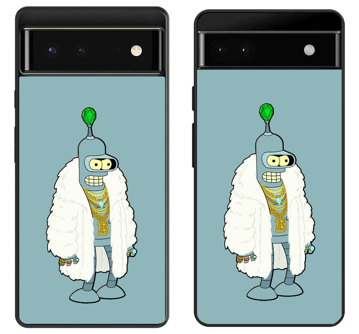 Bender Futurama Cool Google Pixel 6 | 6A | 6 Pro Case