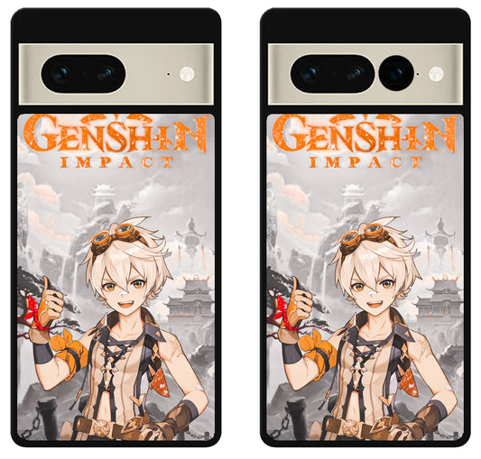 Bennett Genshin Impact Cover Google Pixel 7 | 7 Pro Case