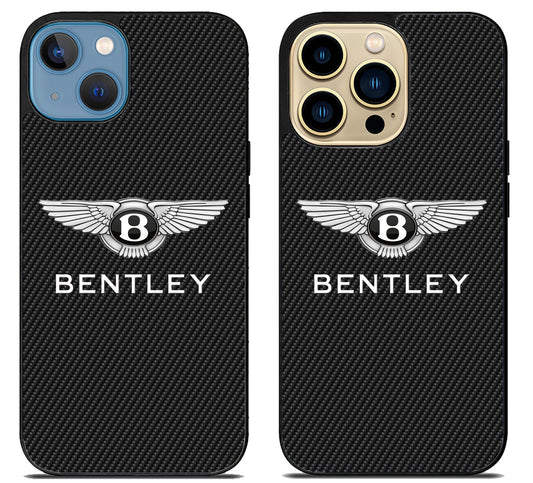 Bentley Logo Carbon iPhone 14 | 14 Plus | 14 Pro | 14 Pro Max Case