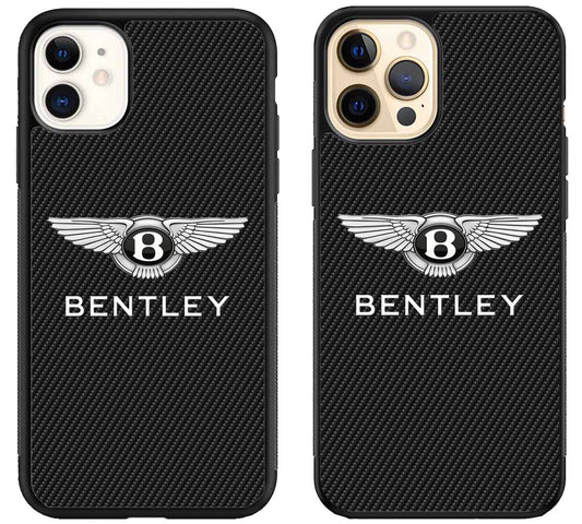 Bentley Black Carbon iPhone 12 | 12 Mini | 12 Pro | 12 Pro Max Case