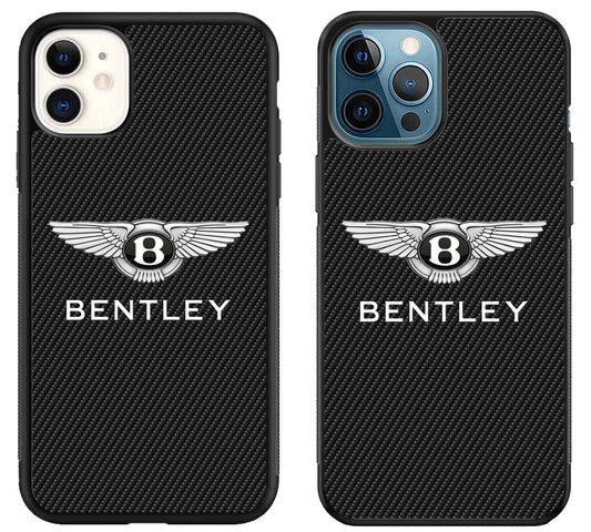 Bentley Logo Black Carbon iPhone 11 | 11 Pro | 11 Pro Max Case