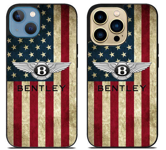 Bentley Logo Flag iPhone 14 | 14 Plus | 14 Pro | 14 Pro Max Case