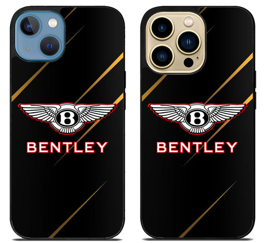 Bentley Logo Black iPhone 14 | 14 Plus | 14 Pro | 14 Pro Max Case