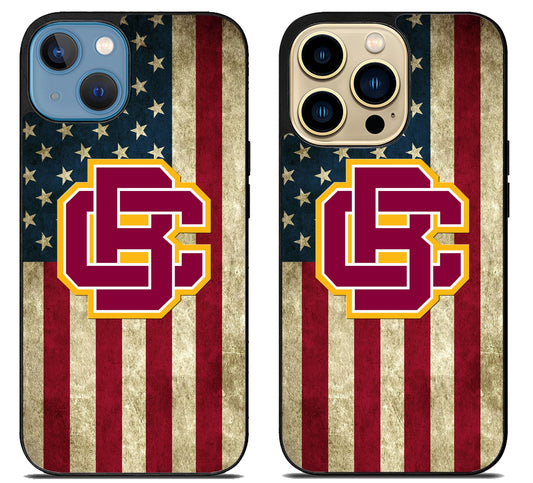 Bethune Cookman Wildcats Flag iPhone 14 | 14 Plus | 14 Pro | 14 Pro Max Case