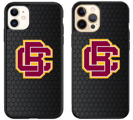 Bethune Cookman Wildcats Hexagon iPhone 12 | 12 Mini | 12 Pro | 12 Pro Max Case