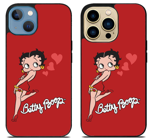 Betty Boop Love iPhone 14 | 14 Plus | 14 Pro | 14 Pro Max Case