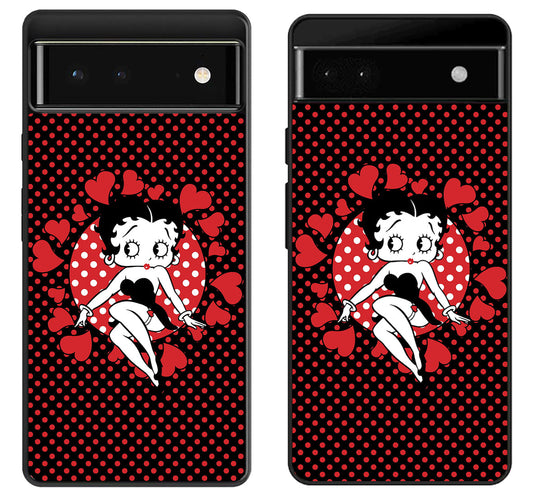 Betty Boop Queen of Hearts Google Pixel 6 | 6A | 6 Pro Case