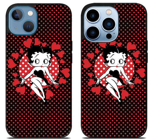 Betty Boop Queen of Hearts iPhone 13 | 13 Mini | 13 Pro | 13 Pro Max Case