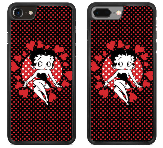 Betty Boop Queen of Hearts iPhone 8 | iPhone 8 Plus Case