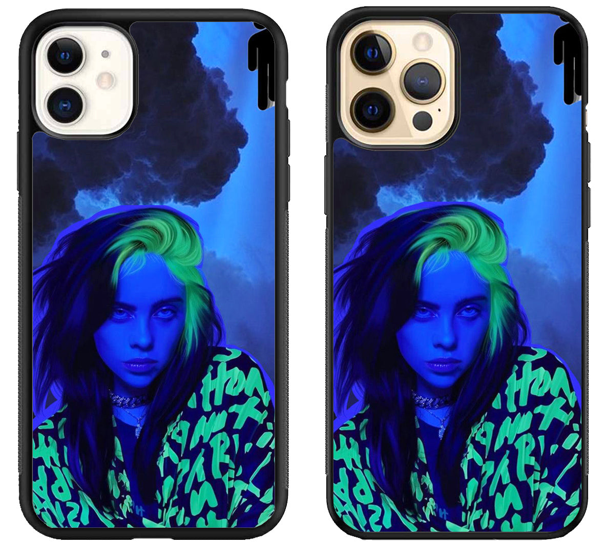 Billie Eilish Stylish iPhone 12 | 12 Mini | 12 Pro | 12 Pro Max Case