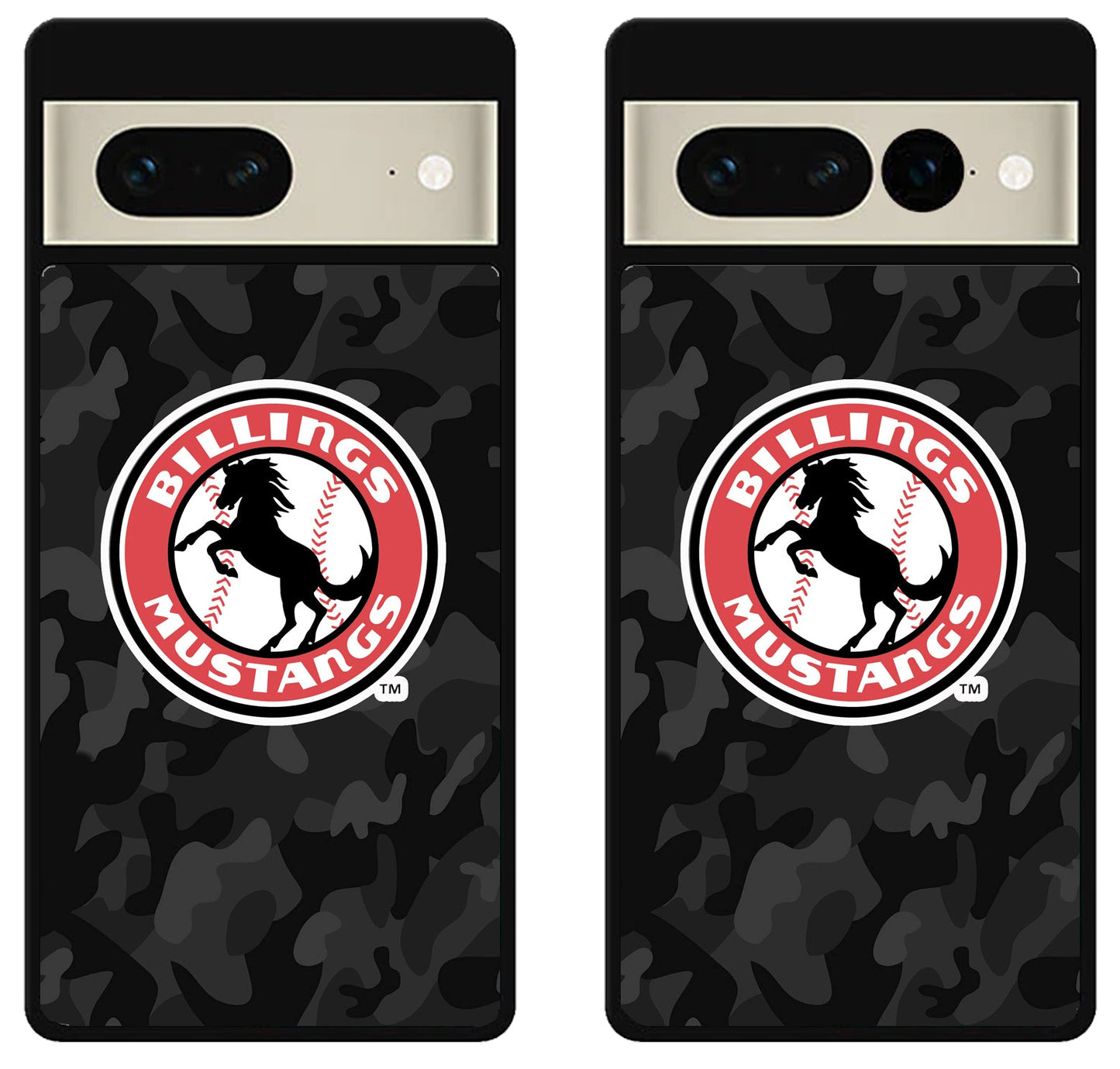 Billings Mustangs Camo Google Pixel 7 | 7 Pro Case