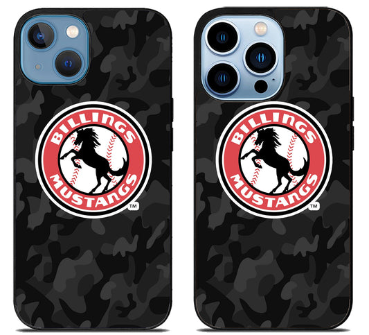 Billings Mustangs Camo iPhone 13 | 13 Mini | 13 Pro | 13 Pro Max Case