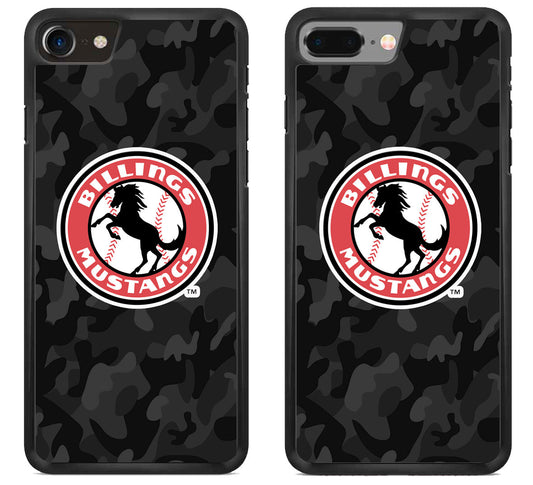 Billings Mustangs Camo iPhone 8 | iPhone 8 Plus Case