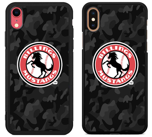 Billings Mustangs Camo iPhone X | Xs | Xr | Xs Max Case