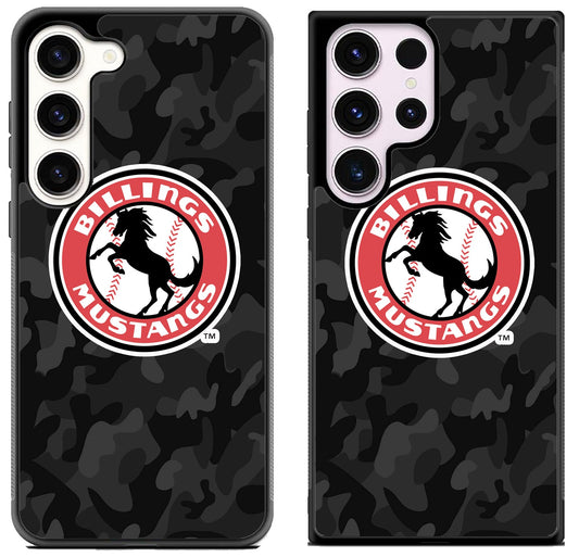 Billings Mustangs Camo Samsung Galaxy S23 | S23+ | S23 Ultra Case