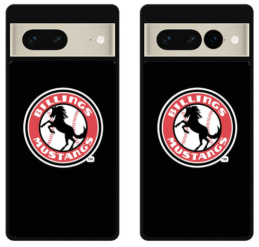 Billings Mustangs Logo Google Pixel 7 | 7 Pro Case