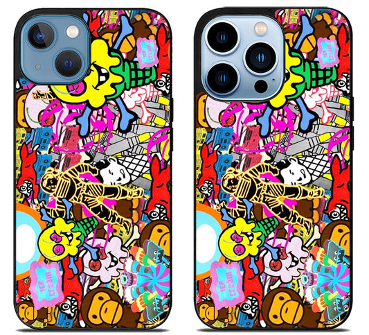 Billionaire Boys Club Collage Wallpaper iPhone 13 | 13 Mini | 13 Pro | 13 Pro Max Case