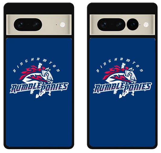 Binghamton Rumble Ponies Logo Google Pixel 7 | 7 Pro Case
