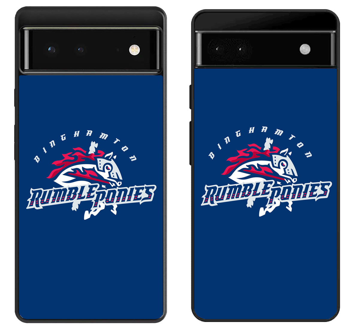 Binghamton Rumble Ponies Logo Google Pixel 6 | 6A | 6 Pro Case