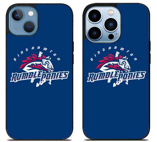 Binghamton Rumble Ponies Logo iPhone 13 | 13 Mini | 13 Pro | 13 Pro Max Case