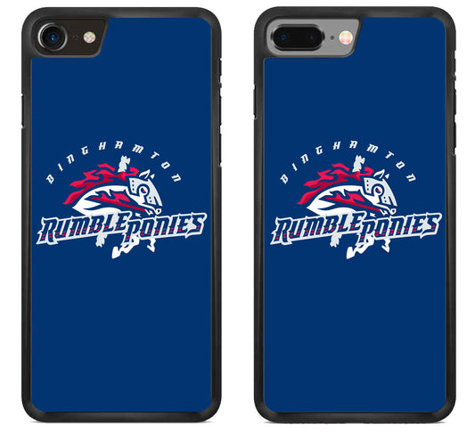 Binghamton Rumble Ponies Logo iPhone 8 | iPhone 8 Plus Case