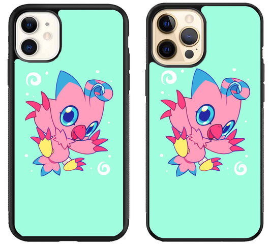 Biyomon Digimon Funny iPhone 12 | 12 Mini | 12 Pro | 12 Pro Max Case