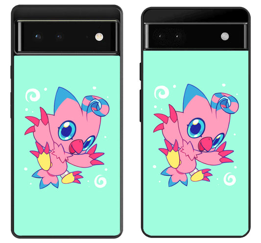 Biyomon Digimon Funny Google Pixel 6 | 6A | 6 Pro Case