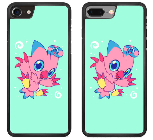Biyomon Digimon Funny iPhone 8 | iPhone 8 Plus Case