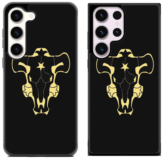 Black Bull Black Clover Gold Samsung Galaxy S23 | S23+ | S23 Ultra Case