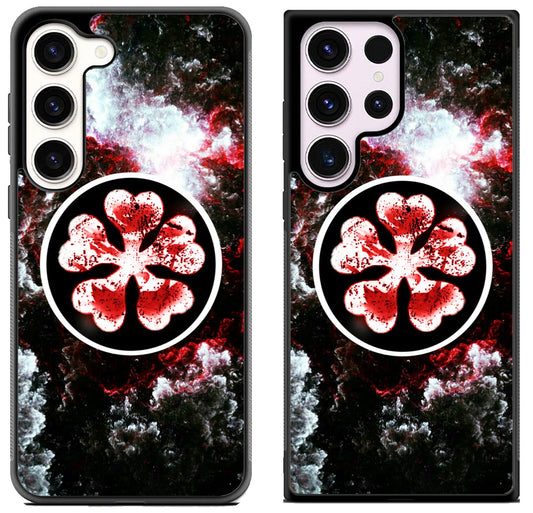 Black Clover Logo Galaxy Samsung Galaxy S23 | S23+ | S23 Ultra Case