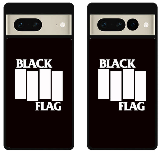 Black Flag Logo Google Pixel 7 | 7 Pro Case