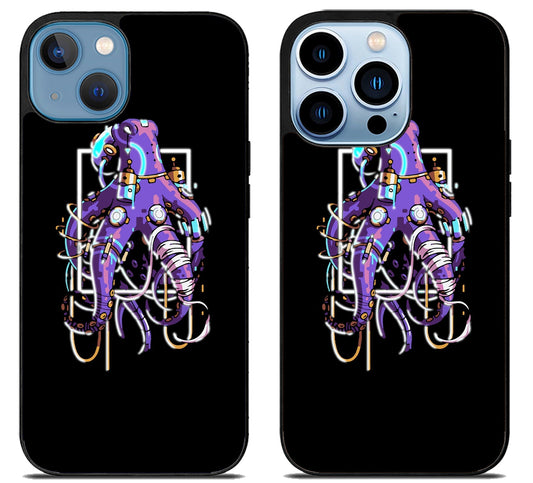 Black Octopus iPhone 13 | 13 Mini | 13 Pro | 13 Pro Max Case