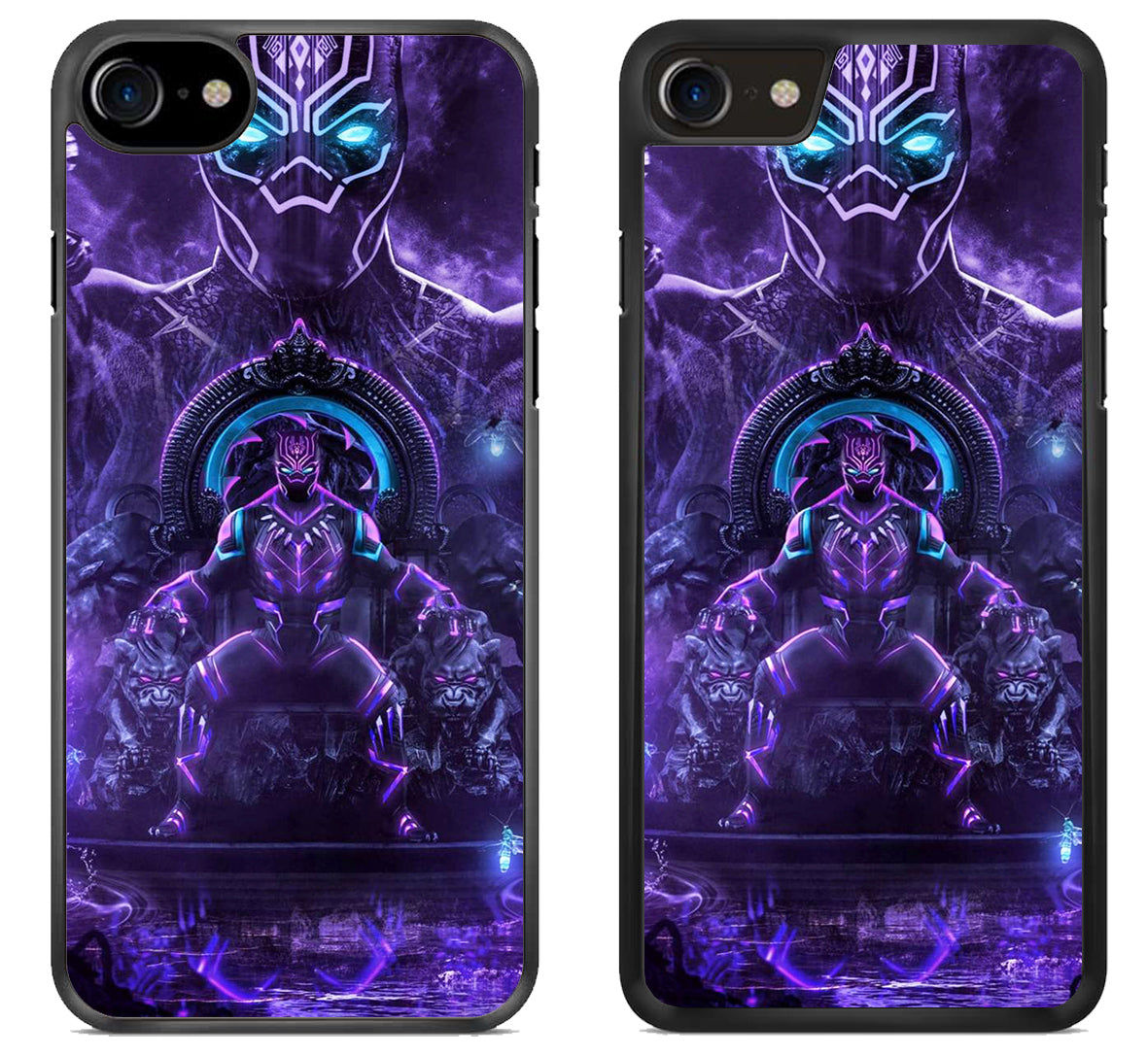 Black Panther Purple iPhone SE 2020 | iPhone SE 2022 Case
