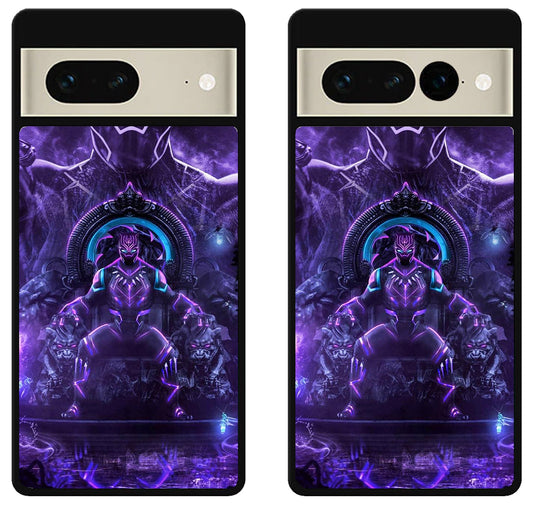 Black Panther Purple Google Pixel 7 | 7 Pro Case