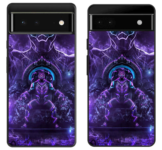 Black Panther Purple Google Pixel 6 | 6A | 6 Pro Case